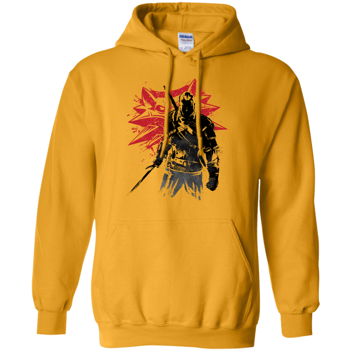 Sweatshirts Gold / Small The Witcher Sumie Pullover Hoodie