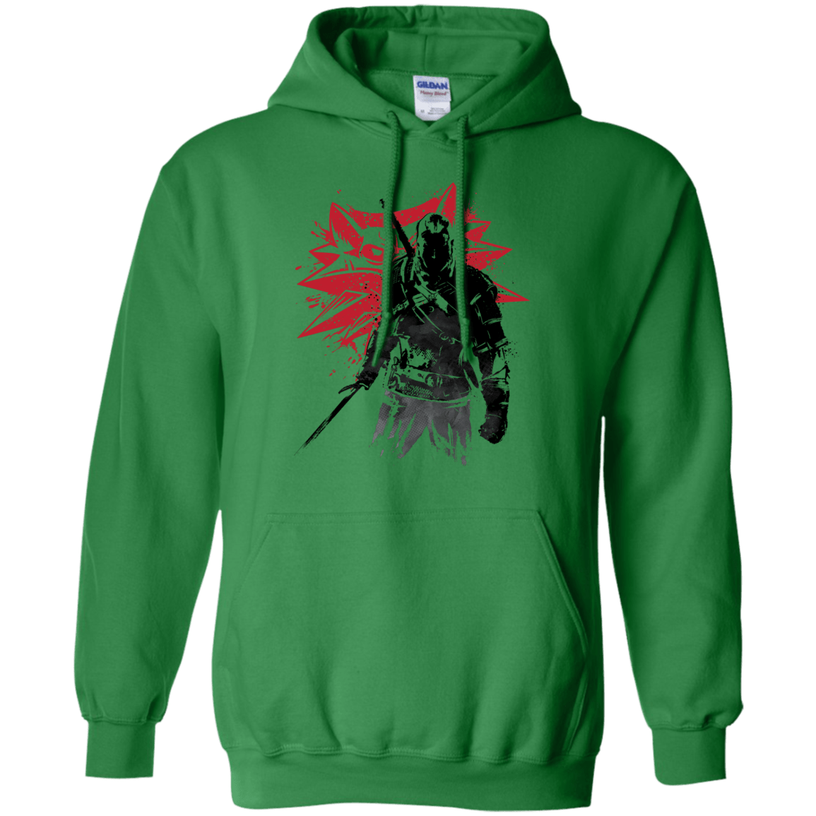 Sweatshirts Irish Green / Small The Witcher Sumie Pullover Hoodie