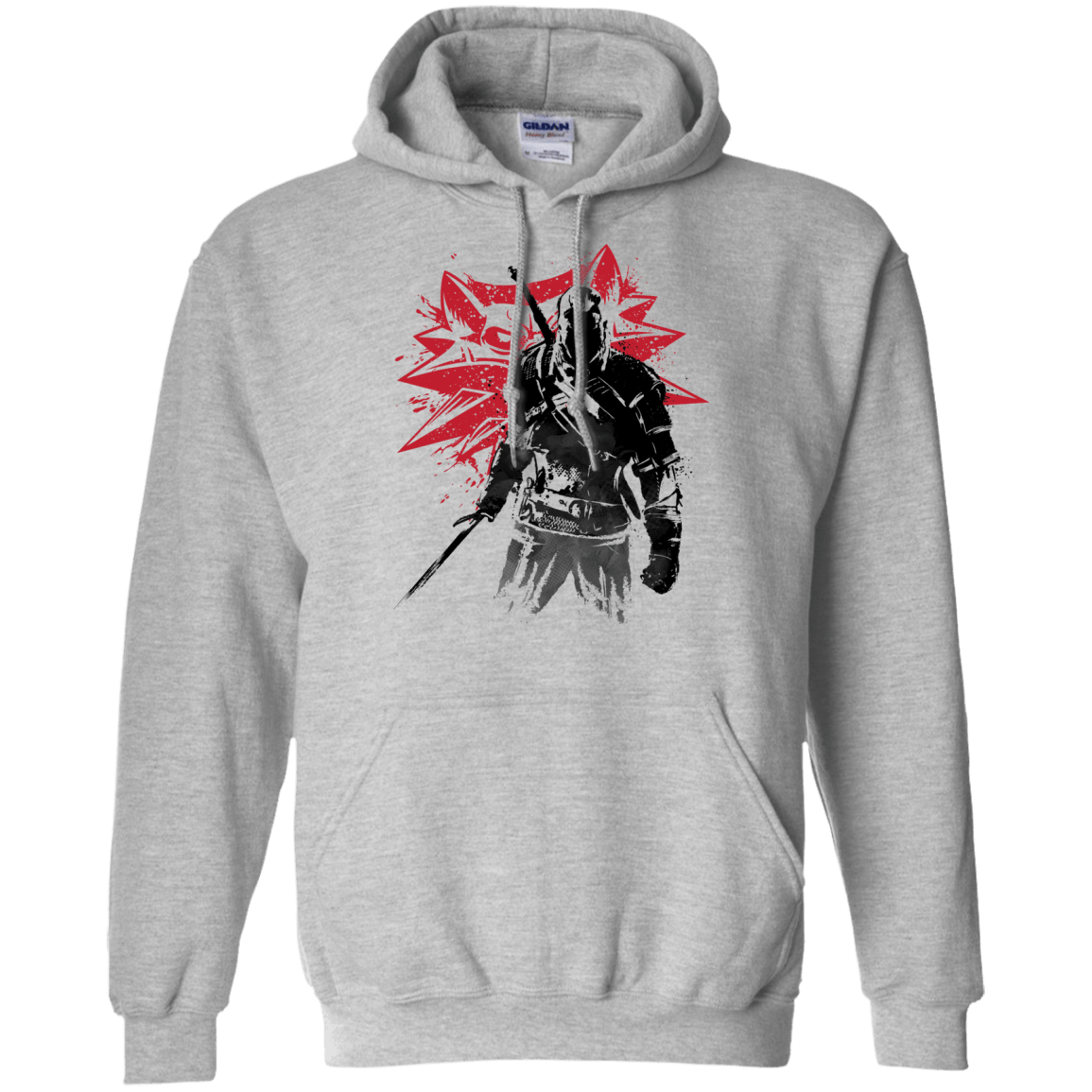 Sweatshirts Sport Grey / Small The Witcher Sumie Pullover Hoodie