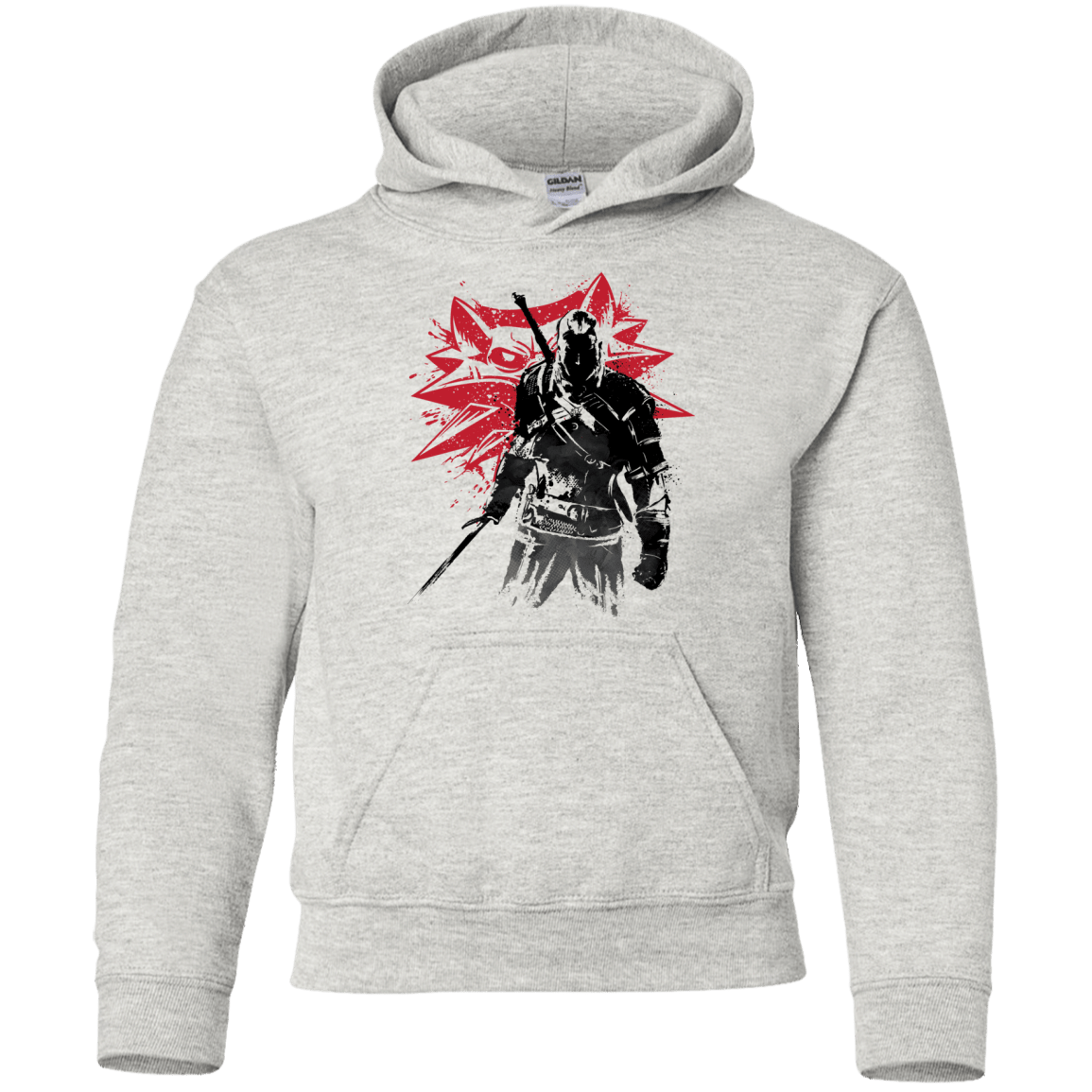 Sweatshirts Ash / YS The Witcher Sumie Youth Hoodie