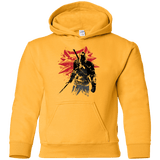 Sweatshirts Gold / YS The Witcher Sumie Youth Hoodie