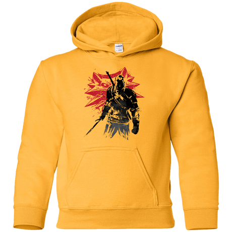 Sweatshirts Gold / YS The Witcher Sumie Youth Hoodie