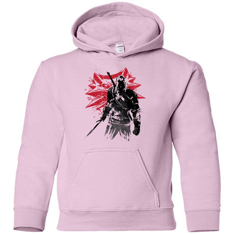 Sweatshirts Light Pink / YS The Witcher Sumie Youth Hoodie