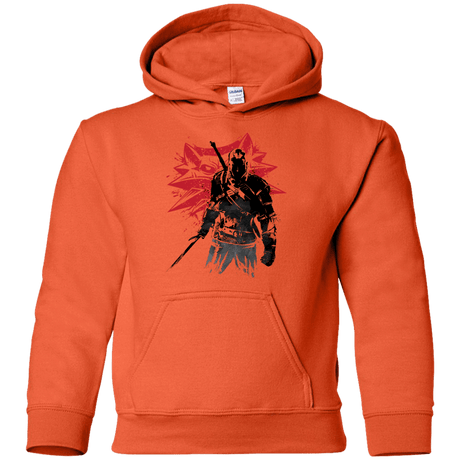 Sweatshirts Orange / YS The Witcher Sumie Youth Hoodie