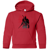 Sweatshirts Red / YS The Witcher Sumie Youth Hoodie