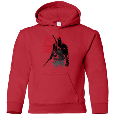 Sweatshirts Red / YS The Witcher Sumie Youth Hoodie