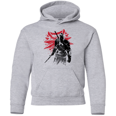 Sweatshirts Sport Grey / YS The Witcher Sumie Youth Hoodie