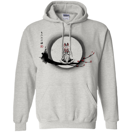 Sweatshirts Ash / Small The Wolf Girl Pullover Hoodie