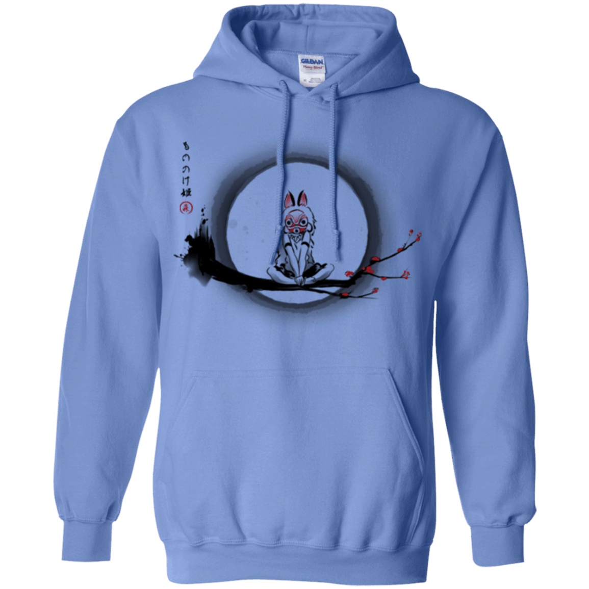 Sweatshirts Carolina Blue / Small The Wolf Girl Pullover Hoodie