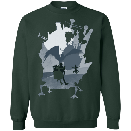 Sweatshirts Forest Green / Small The Wonder Castle Crewneck Sweatshirt