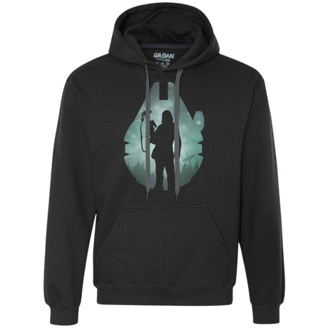 Sweatshirts Black / S The Wookiee Premium Fleece Hoodie