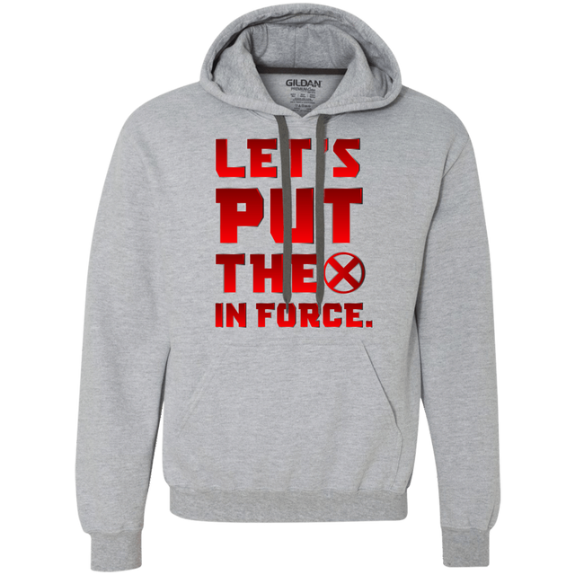 Sweatshirts Sport Grey / S The X In Force Premium Fleece Hoodie