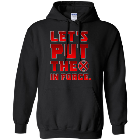 Sweatshirts Black / S The X In Force Pullover Hoodie