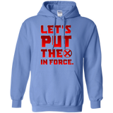 Sweatshirts Carolina Blue / S The X In Force Pullover Hoodie