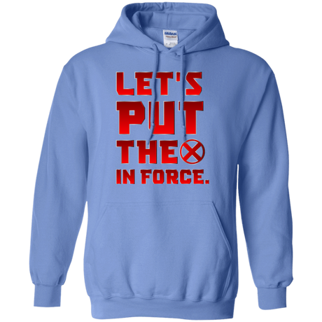 Sweatshirts Carolina Blue / S The X In Force Pullover Hoodie