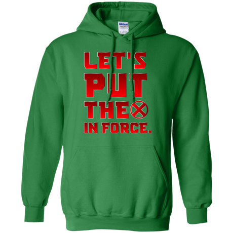 Sweatshirts Irish Green / S The X In Force Pullover Hoodie