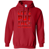 Sweatshirts Red / S The X In Force Pullover Hoodie