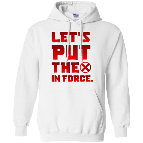 Sweatshirts White / S The X In Force Pullover Hoodie