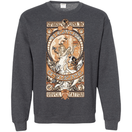 Sweatshirts Dark Heather / Small Theatre of science Crewneck Sweatshirt