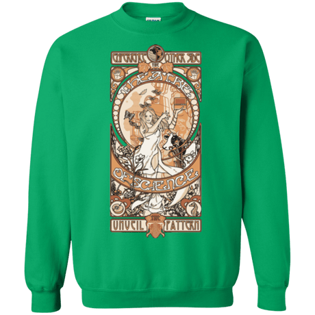 Sweatshirts Irish Green / Small Theatre of science Crewneck Sweatshirt