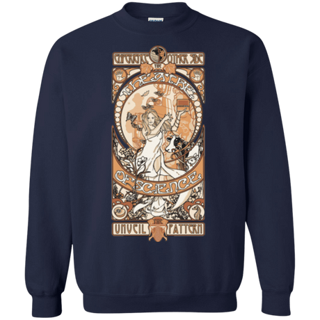 Sweatshirts Navy / Small Theatre of science Crewneck Sweatshirt