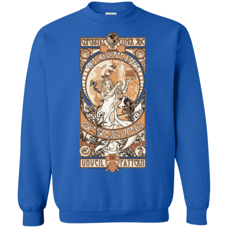 Sweatshirts Royal / Small Theatre of science Crewneck Sweatshirt