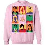 Sweatshirts Light Pink / Small Theory pop Crewneck Sweatshirt