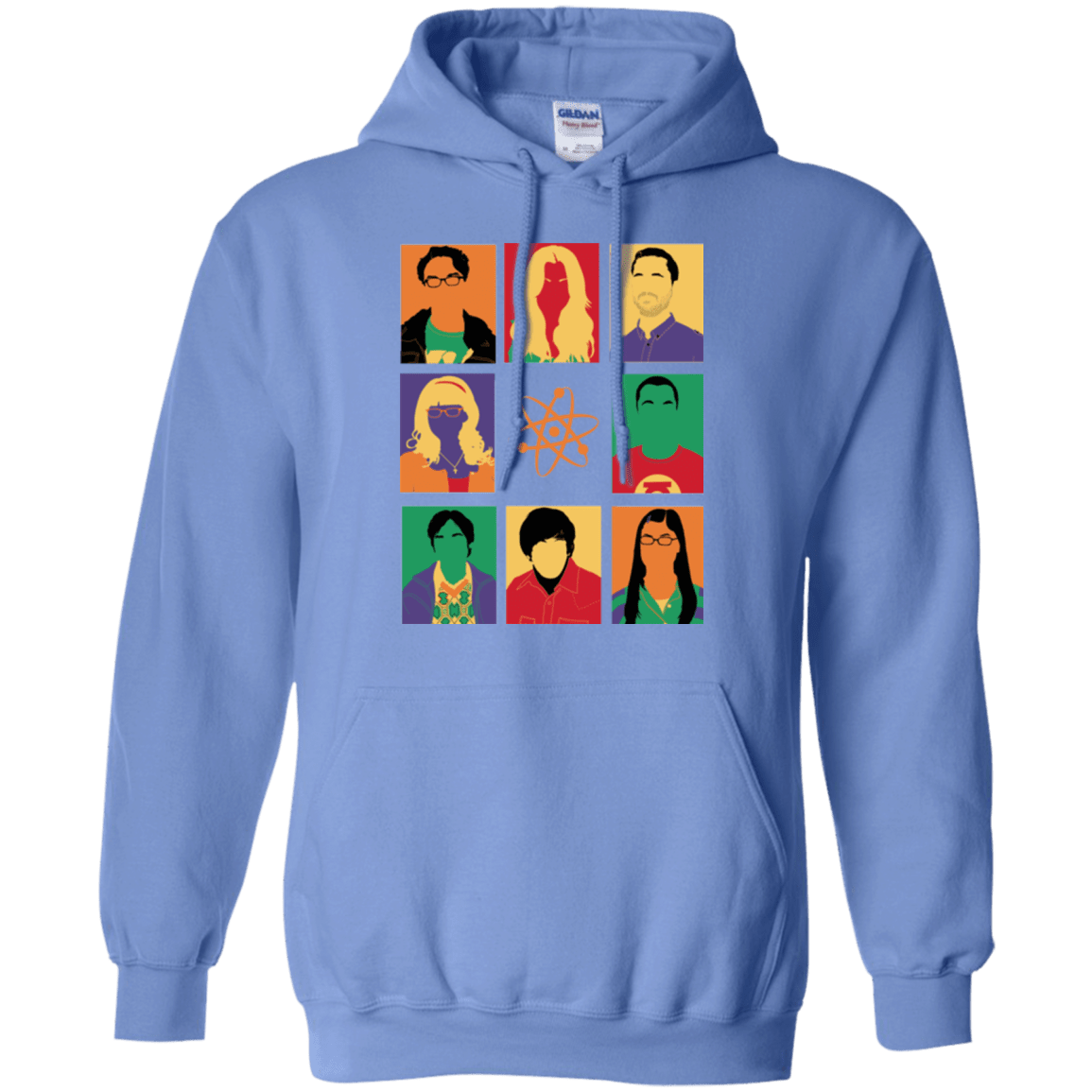 Sweatshirts Carolina Blue / Small Theory pop Pullover Hoodie