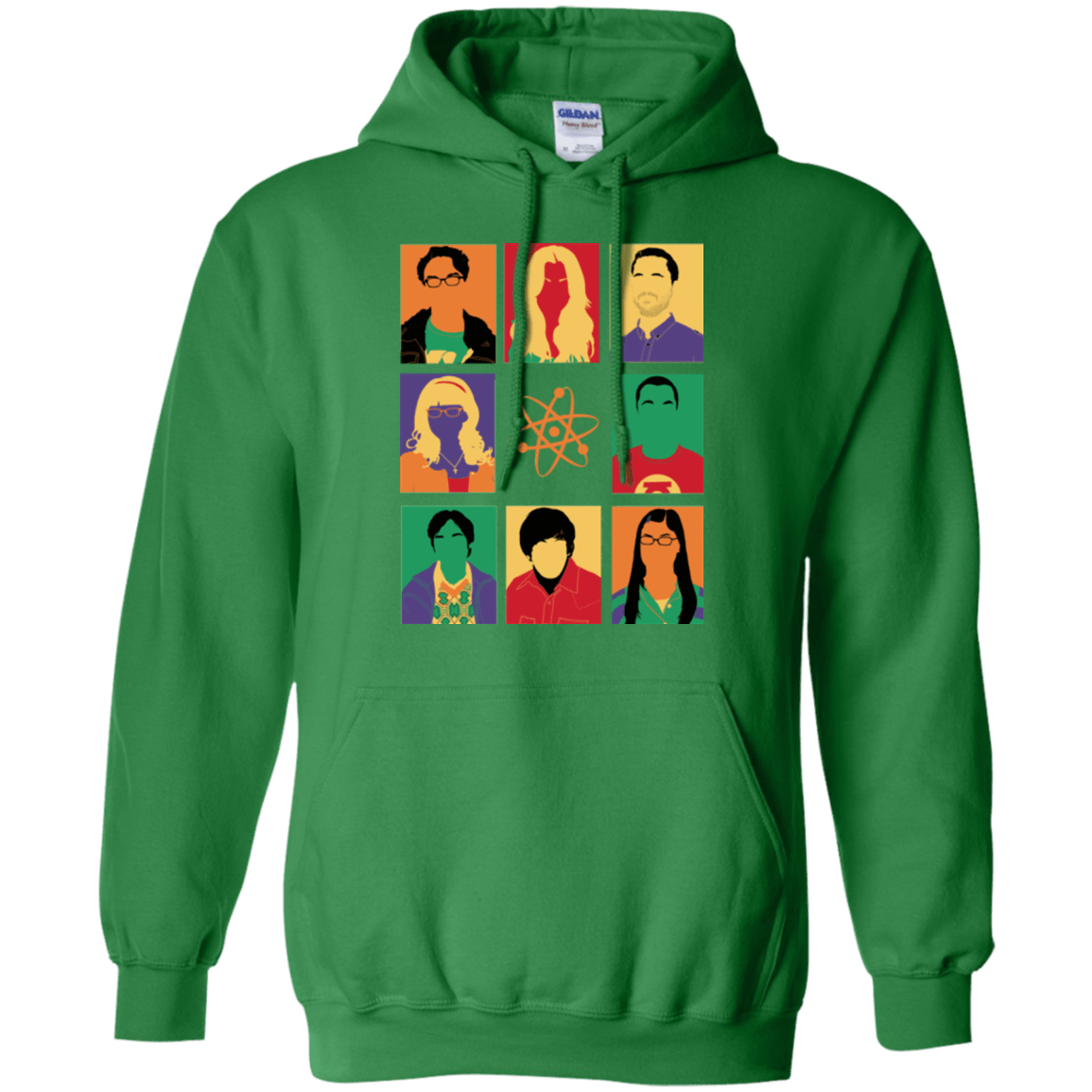 Sweatshirts Irish Green / Small Theory pop Pullover Hoodie