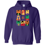 Sweatshirts Purple / Small Theory pop Pullover Hoodie