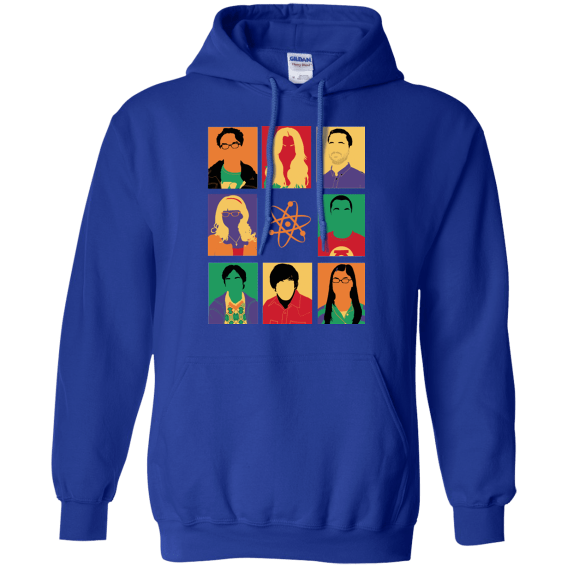 Sweatshirts Royal / Small Theory pop Pullover Hoodie