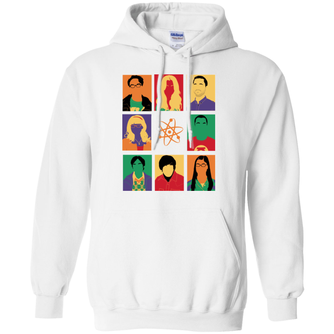 Sweatshirts White / Small Theory pop Pullover Hoodie