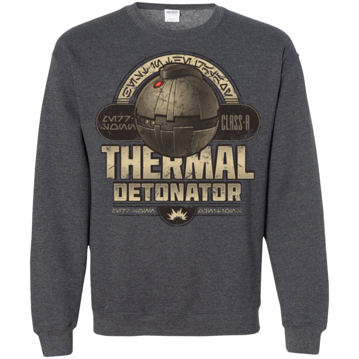 Sweatshirts Dark Heather / S Therma Detonator Crewneck Sweatshirt