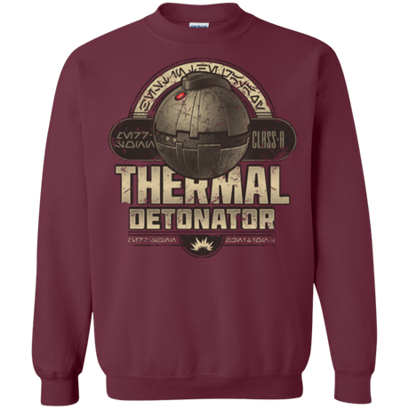 Sweatshirts Maroon / S Therma Detonator Crewneck Sweatshirt