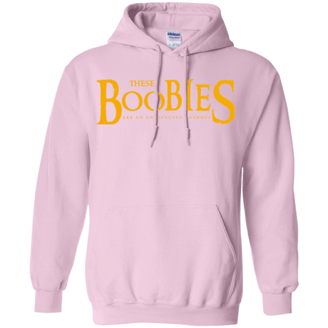 Sweatshirts Light Pink / Small These boobies Pullover Hoodie