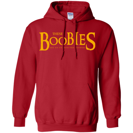 Sweatshirts Red / Small These boobies Pullover Hoodie