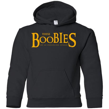 Sweatshirts Black / YS These boobies Youth Hoodie