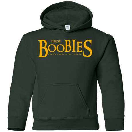 Sweatshirts Forest Green / YS These boobies Youth Hoodie