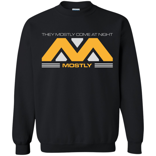 Sweatshirts Black / Small They Mostly Come At Night Mostly Crewneck Sweatshirt