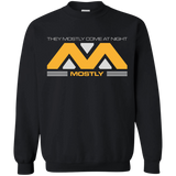 Sweatshirts Black / Small They Mostly Come At Night Mostly Crewneck Sweatshirt