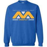 Sweatshirts Royal / Small They Mostly Come At Night Mostly Crewneck Sweatshirt