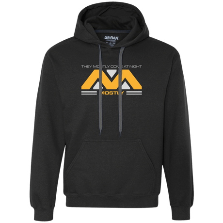 Sweatshirts Black / Small They Mostly Come At Night Mostly Premium Fleece Hoodie