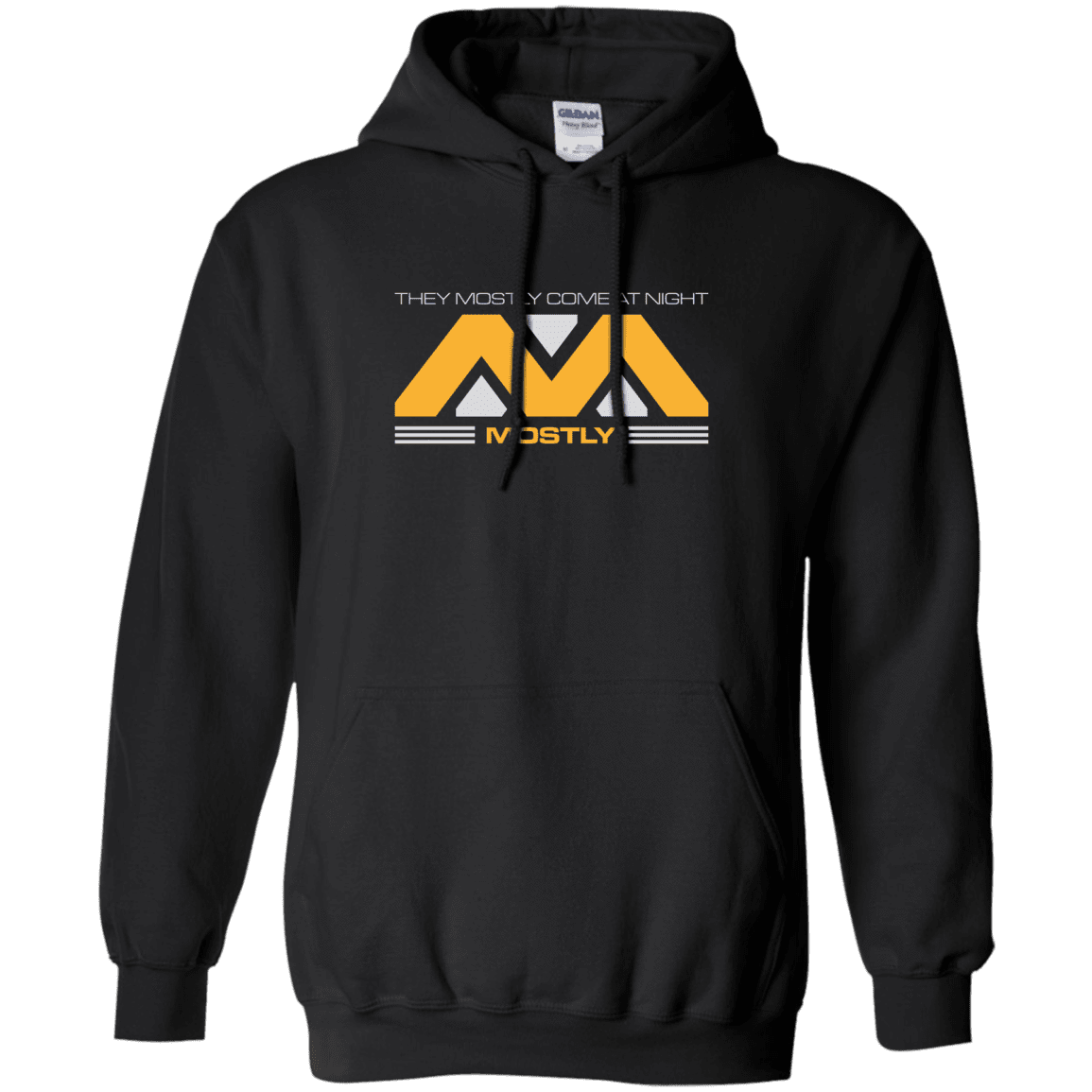 Sweatshirts Black / Small They Mostly Come At Night Mostly Pullover Hoodie