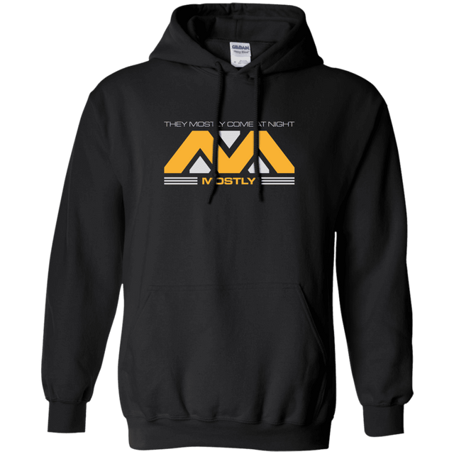 Sweatshirts Black / Small They Mostly Come At Night Mostly Pullover Hoodie