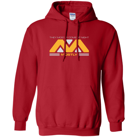 Sweatshirts Red / Small They Mostly Come At Night Mostly Pullover Hoodie