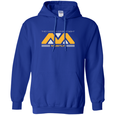 Sweatshirts Royal / Small They Mostly Come At Night Mostly Pullover Hoodie