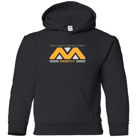 Sweatshirts Black / YS They Mostly Come At Night Mostly Youth Hoodie