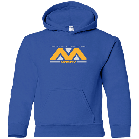 Sweatshirts Royal / YS They Mostly Come At Night Mostly Youth Hoodie