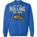 Sweatshirts Royal / Small They See Me Rollin Crewneck Sweatshirt