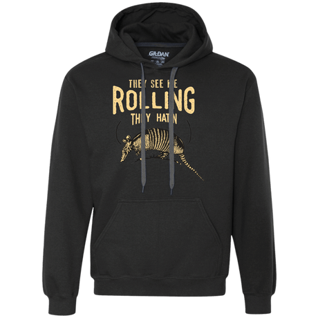 Sweatshirts Black / Small They See Me Rollin Premium Fleece Hoodie